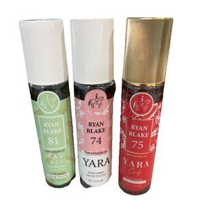 Brand New Lot Of 3 Ryan Blake Travel Size Bottles 81 74 75 Yards Kay Ali 1.0 Oz